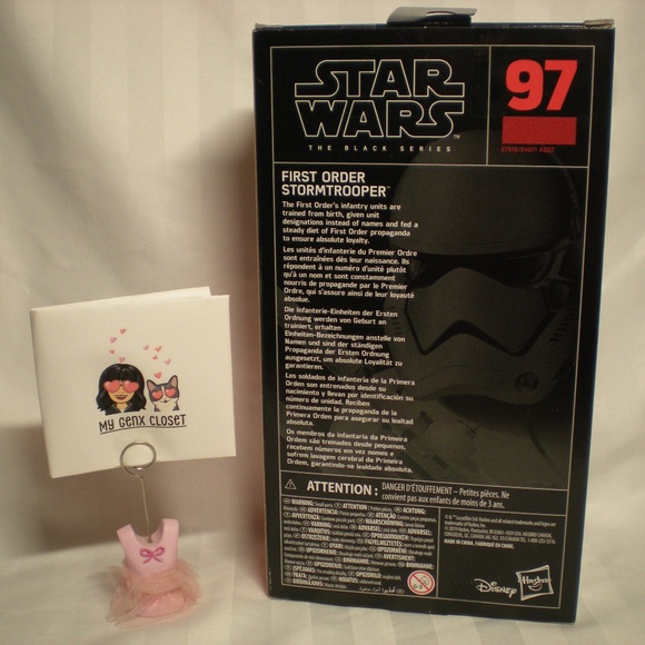 2019 Star Wars The Black Series – First Order Stormtrooper ⚔️⚪🌌 - Picture 3 of 5